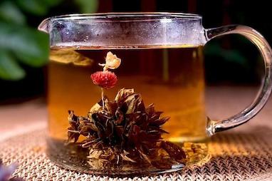 چای سبز شکوفنده